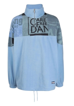 Tommy Jeans x Martine Rose half-zip fastening jumper - Blue