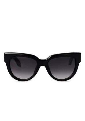 Roberto Cavalli geometric-frame sunglasses - Black