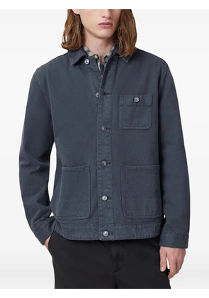 AllSaints organic cotton shirt jacket - Blue