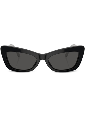 Dolce & Gabbana Eyewear Crystal cat-eye sunglasses - Silver