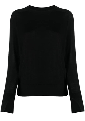 Calvin Klein fine-knit wool jumper - Black