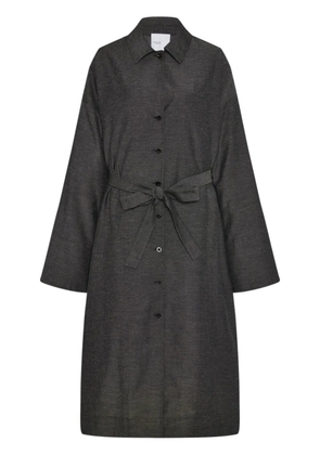 Rosetta Getty spread-collar belted trench coat - Black