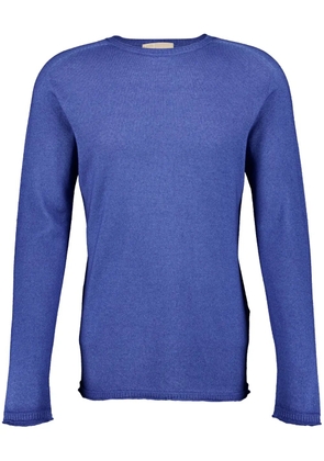 120% Lino fine-knit cashmere jumper - Blue