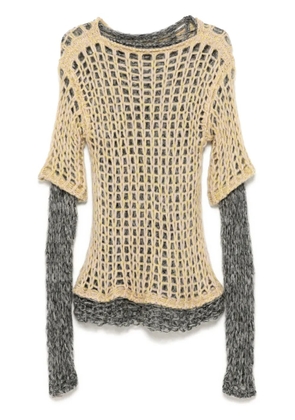 Magliano Acid Mouline sweater - Yellow