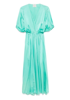 Forte Forte silk maxi dress - Blue