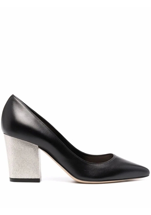 Sergio Rossi Nappa Seventy block-heel pumps - Black