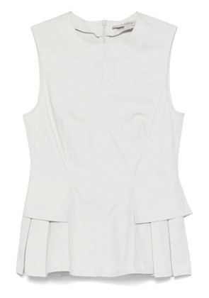 REMAIN peplum top - Grey