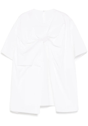 JNBY Bow-embellished top - White