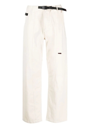 Gramicci two-pocket buckled straight trousers - Neutrals