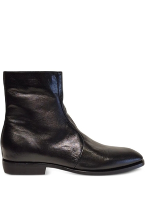 Henderson Baracco leather ankle boots - Black