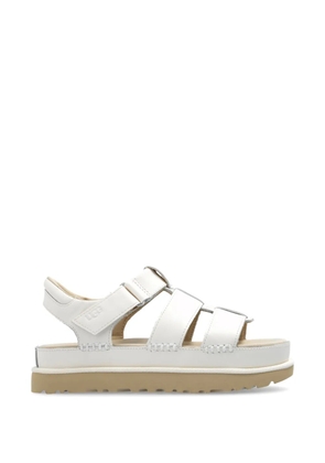 UGG Goldenstar Strap flatform sandals - White