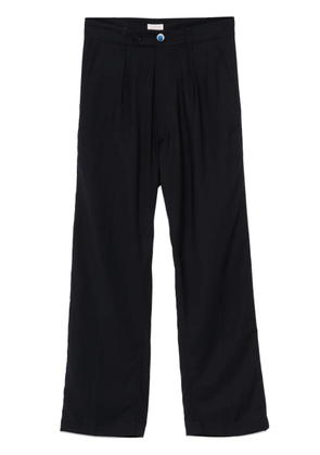 FURSAC pleat-detail trousers - Blue