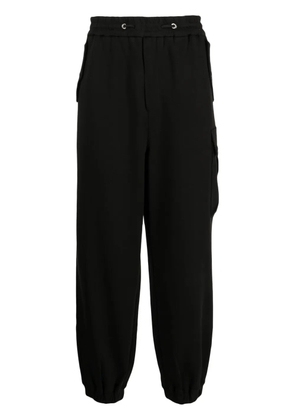ZZERO BY SONGZIO Panther multiple-pocket strack pants - Black