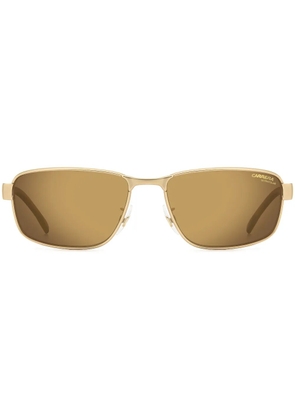 Carrera rectangle-frame sunglasses - Gold