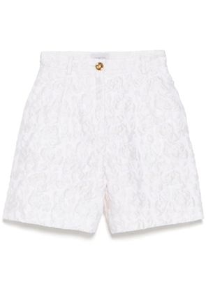 Giambattista Valli jacquard shorts - White
