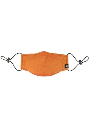Mostly Heard Rarely Seen quilted face mask - Orange