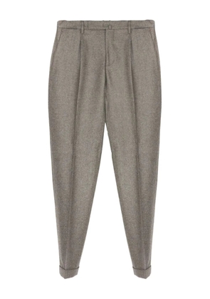 Briglia 1949 pleated tailored virgin-wool trousers - Grey