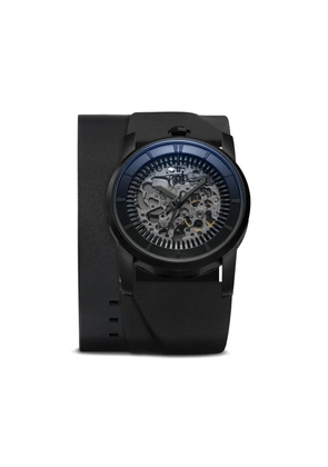 Fob Paris R413 Matte Skeleton 41mm - Black