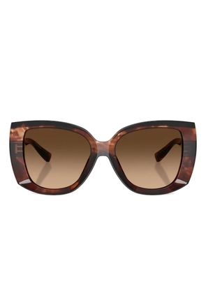 Dolce & Gabbana Eyewear oversize-frame sunglasses - Red