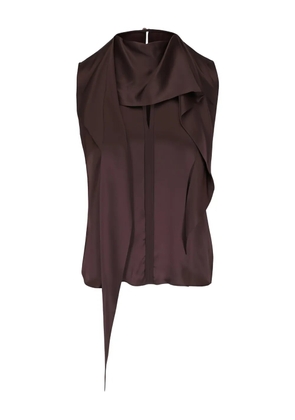 Dorothee Schumacher Sense of Shine sleeveless top - Brown