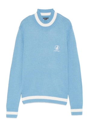 Iceberg logo-embroidered sweater - Blue