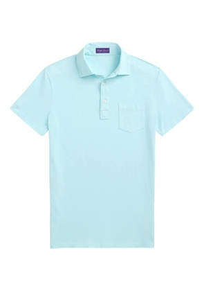Ralph Lauren Purple Label cotton polo shirt - Blue
