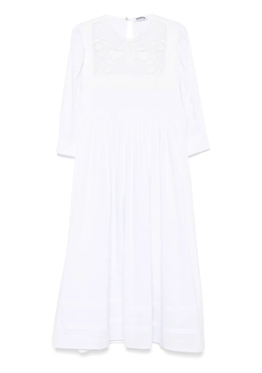 Vivetta embroidered midi dress - White