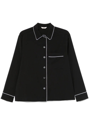 Barena contrasting-trim shirt - Black