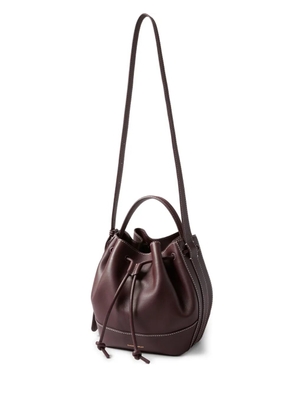 Claudie Pierlot leather bucket bag - Red
