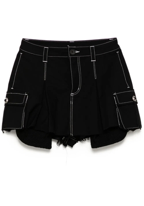 Musium Div. pleated skort - Black