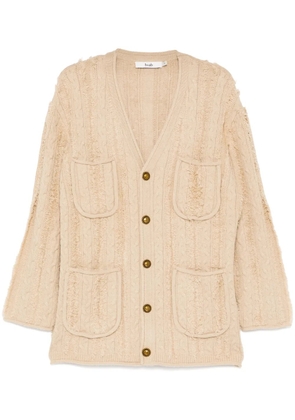 b+ab oversized cardigan - Neutrals