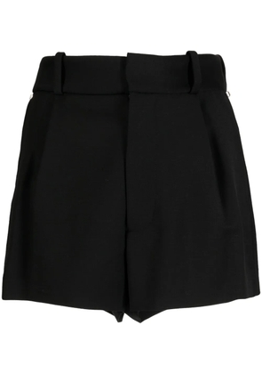 AREA crystal-embellished cut-out shorts - Black