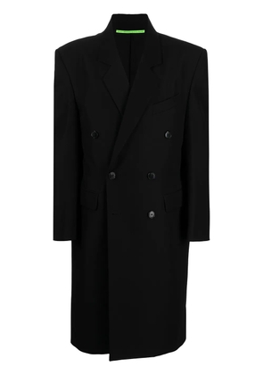 Sankuanz black wool coat