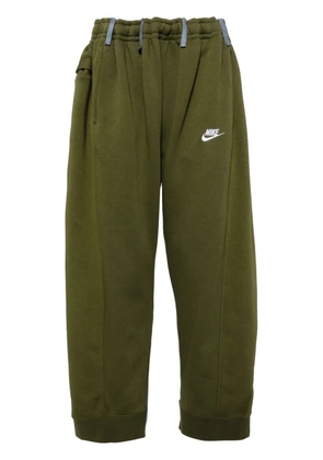 Bless x Nike denim track pants - Green
