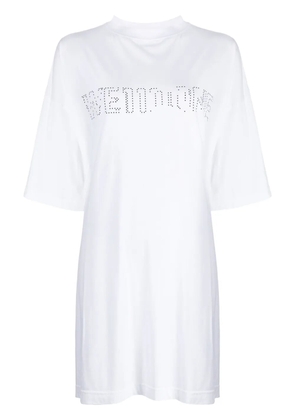 We11done logo-embellished T-shirt - White