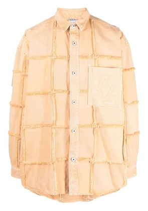 COUNTY OF MILAN inside-out overshirt - Orange