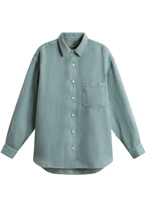 Woolrich linen shirt - Green