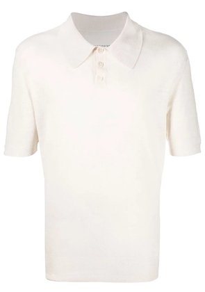 Maison Margiela short-sleeved polo shirt - Neutrals