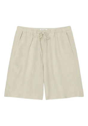 Marc O'Polo drawstring-waist linen shorts - Neutrals