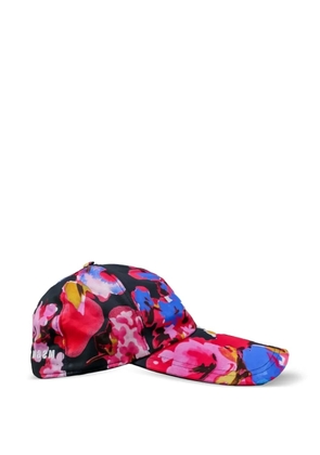 MSGM floral-print baseball cap - Pink