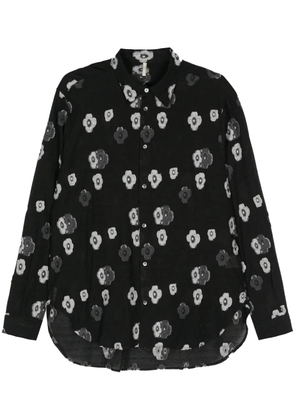 Sunflower Please floral shirt - Black