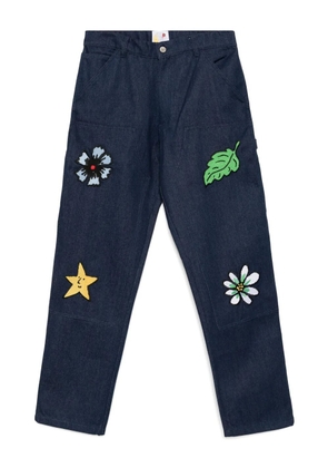 Sky High Farm embroidered jeans - Blue