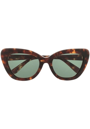 Undercover tortoise-shell cat-eye sunglasses - Brown