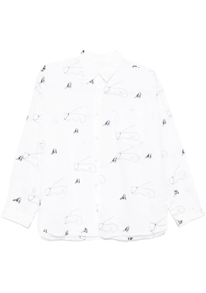 JNBY embroidered shirt - White