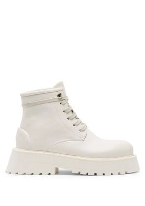Marsèll Micarro leather boots - White