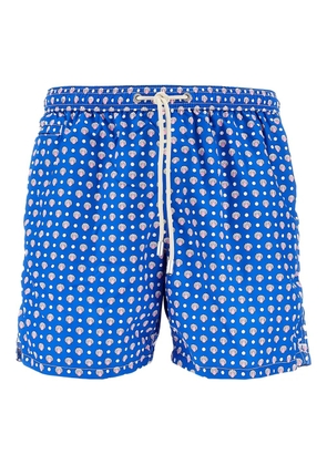 MC2 Saint Barth patterned swim shorts - Blue