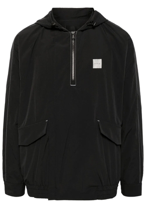 SPORT b. by agnès b. logo-print long-sleeved sport jacket - Black