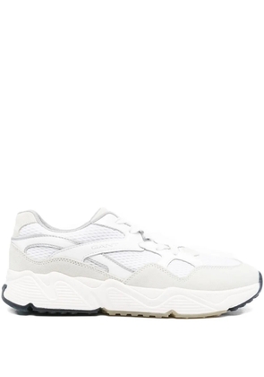 Gant lace-up suede sneakers - White