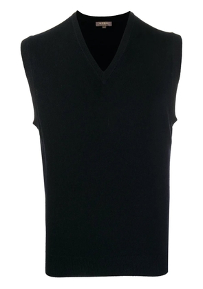 N.Peal v-neck cashmere top - Blue