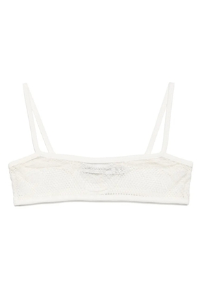 Christopher Esber lace bralette - White